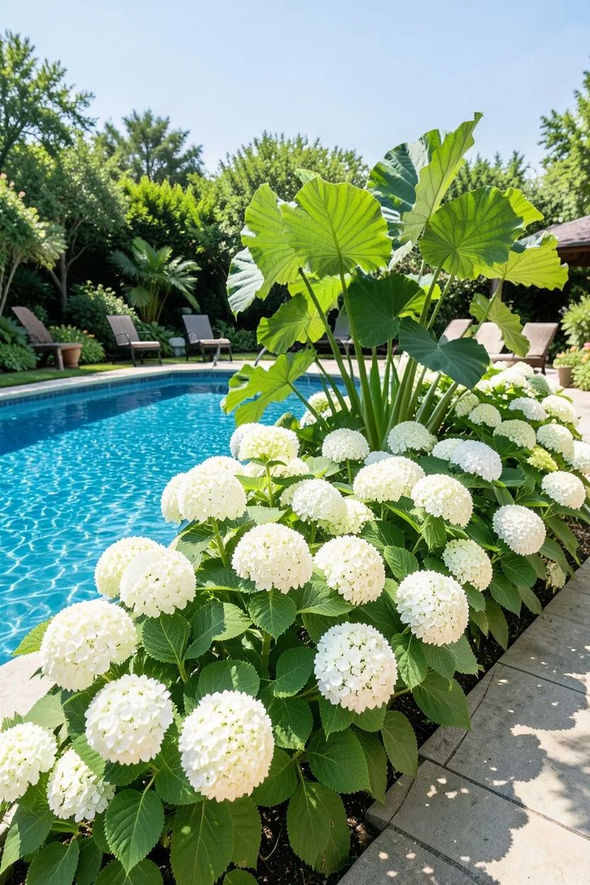 The Poolside Tropical Illusion Block