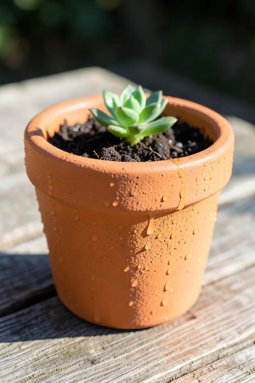 Assess the Porosity of Thick Terracotta