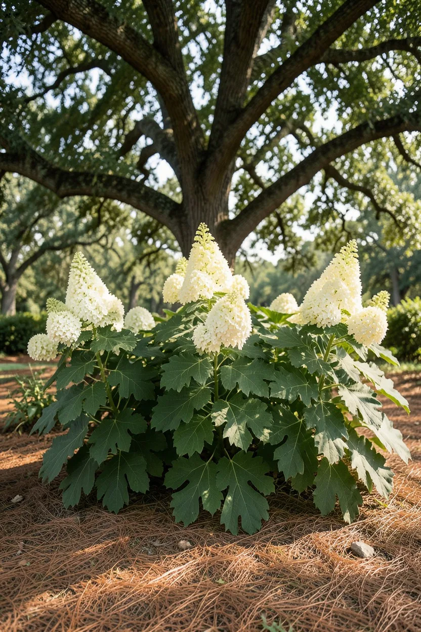 Shaded Understory Groupings Beneath Mature Tree Canopies