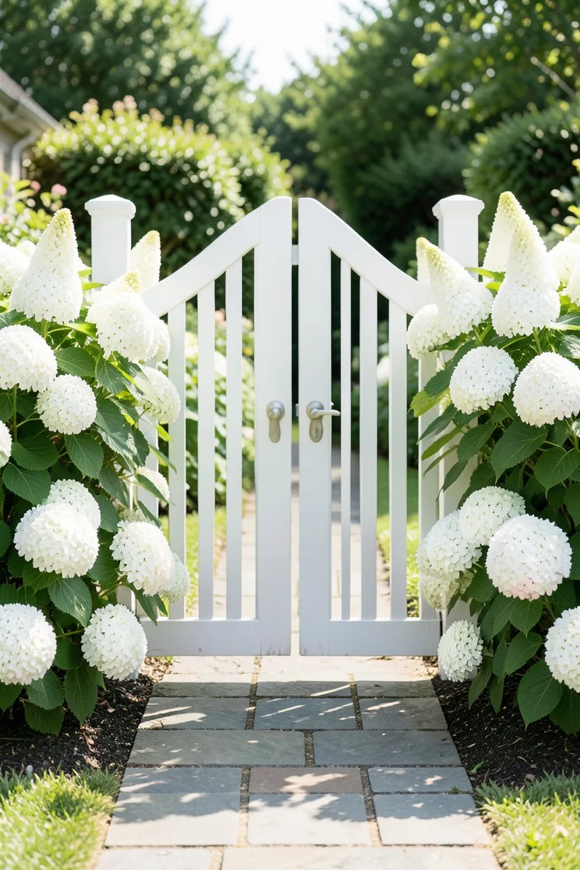 Flanking Gateways to Create Welcoming Garden Entries